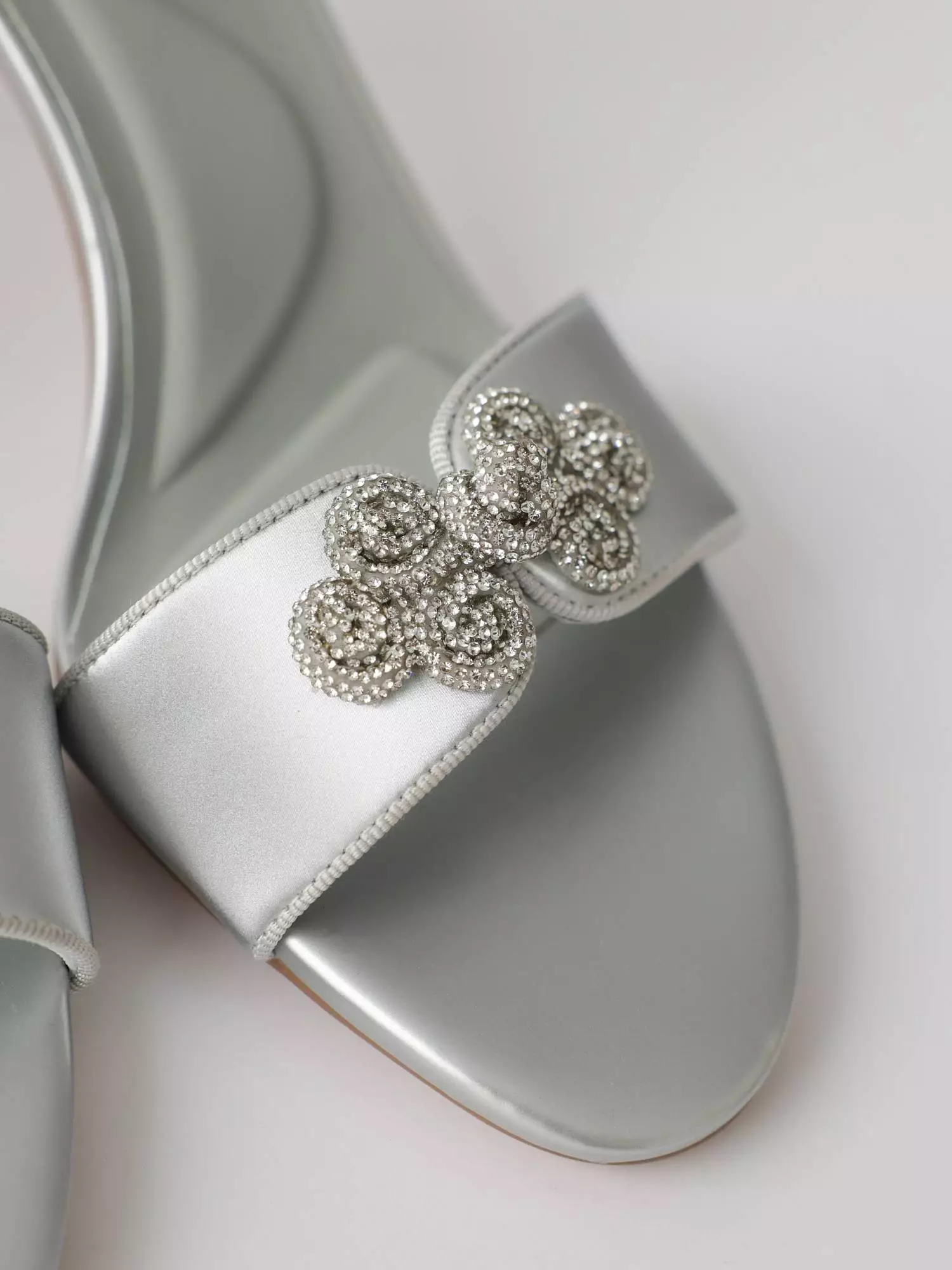 Босоножки (39, серебристый). Избражение № 6