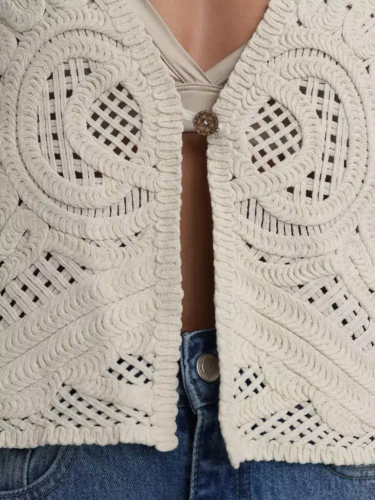 Жилет (L (46RU), бежевый). Изображение № 3