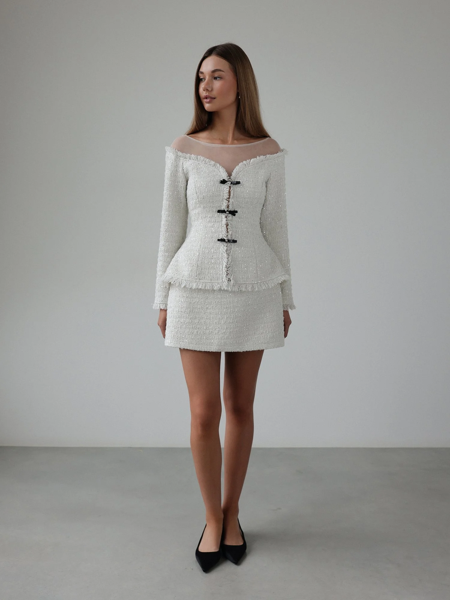 Платье  (L (46RU), слоновая кость). Избражение № 2