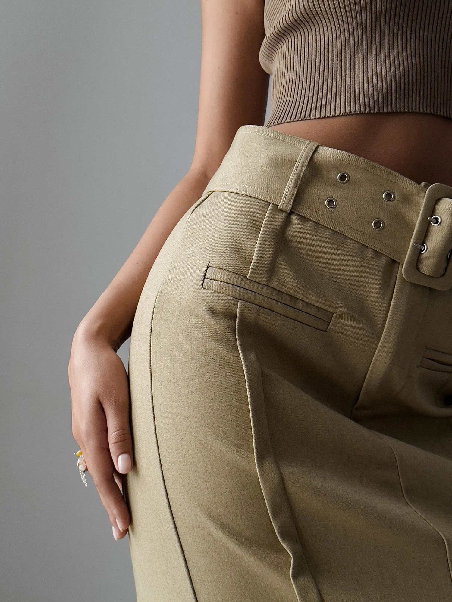 Юбка (M, песочный). Избражение № 4