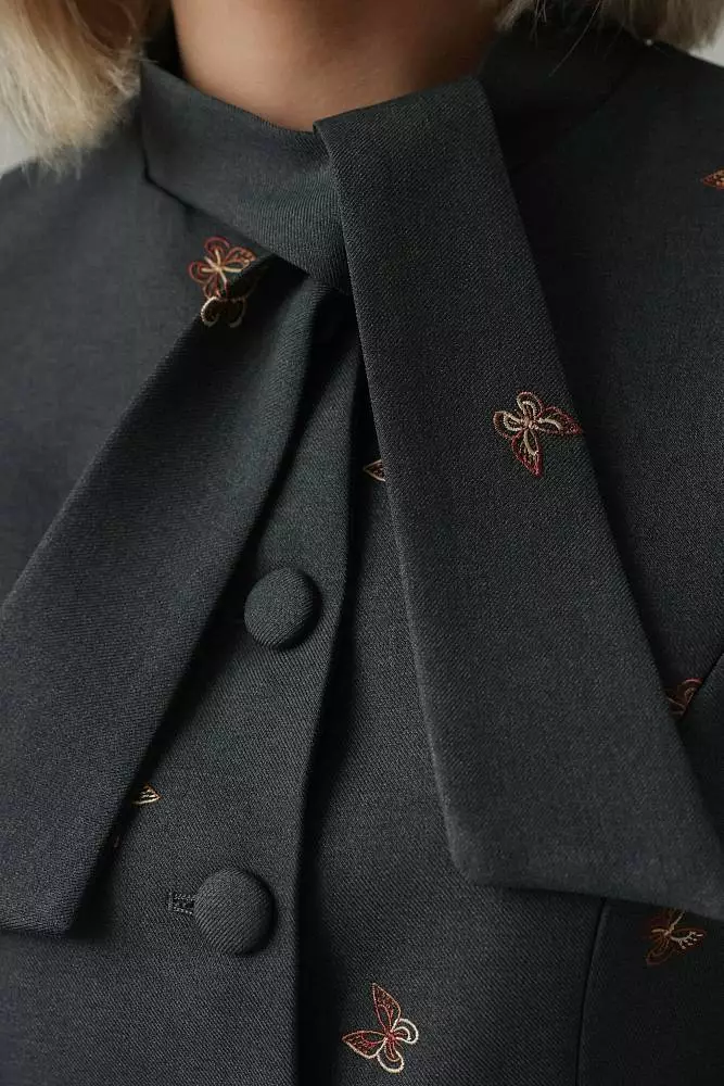 Костюм: жакет и юбка (S (40RU), серый). Изображение № 3