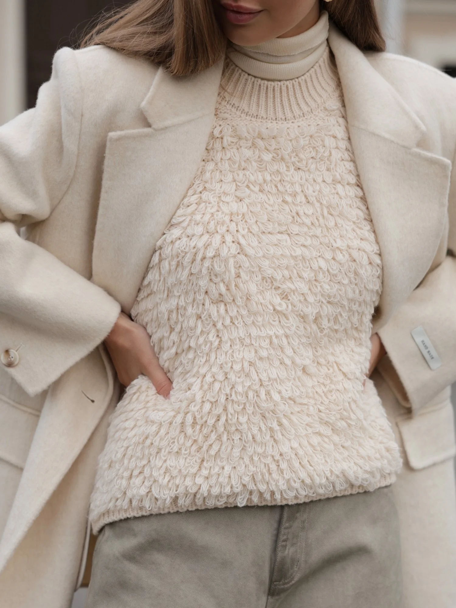 Жилет (onesize (42-46RU), светло-бежевый). Избражение № 1