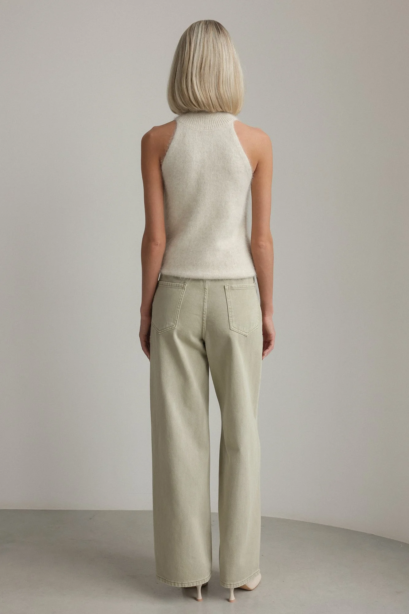 Джинсы (M (44RU), светло-оливковый). Избражение № 5