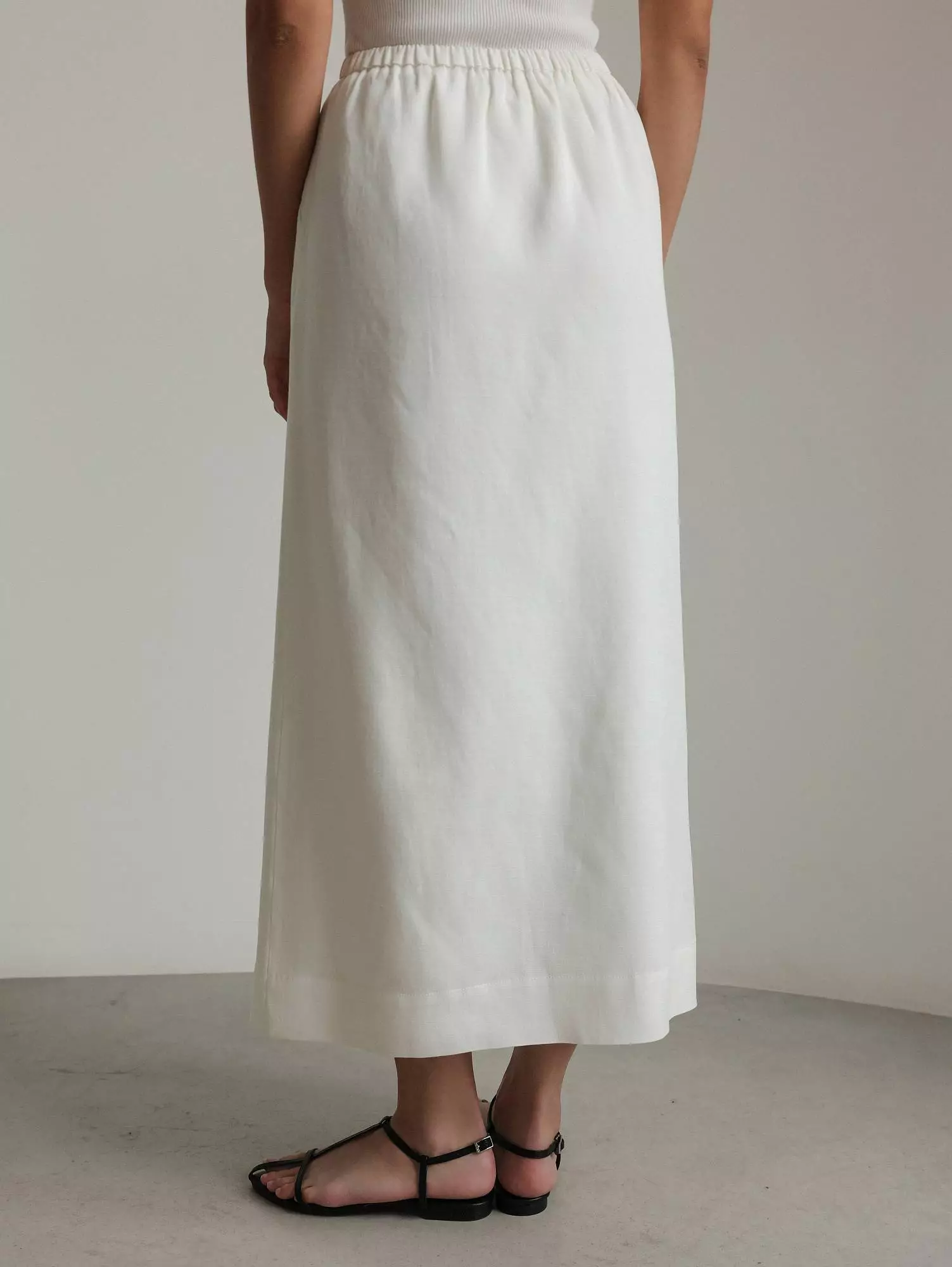 Костюм: топ и юбка (M (44RU), белый). Избражение № 6