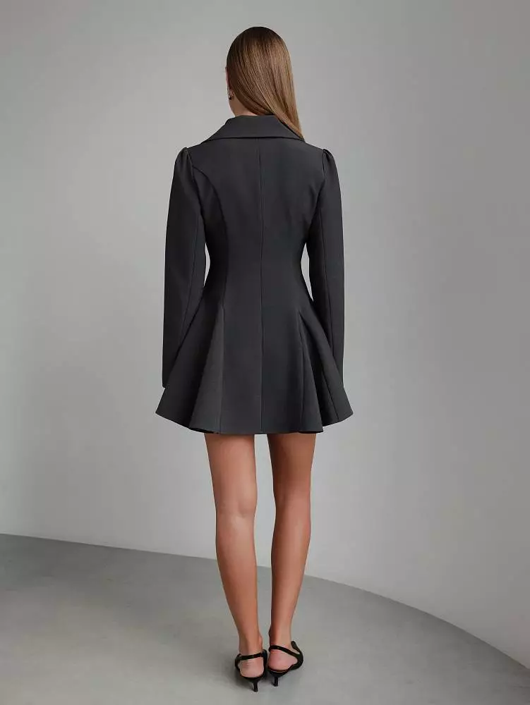 Платье (L (46RU), серый). Изображение № 6