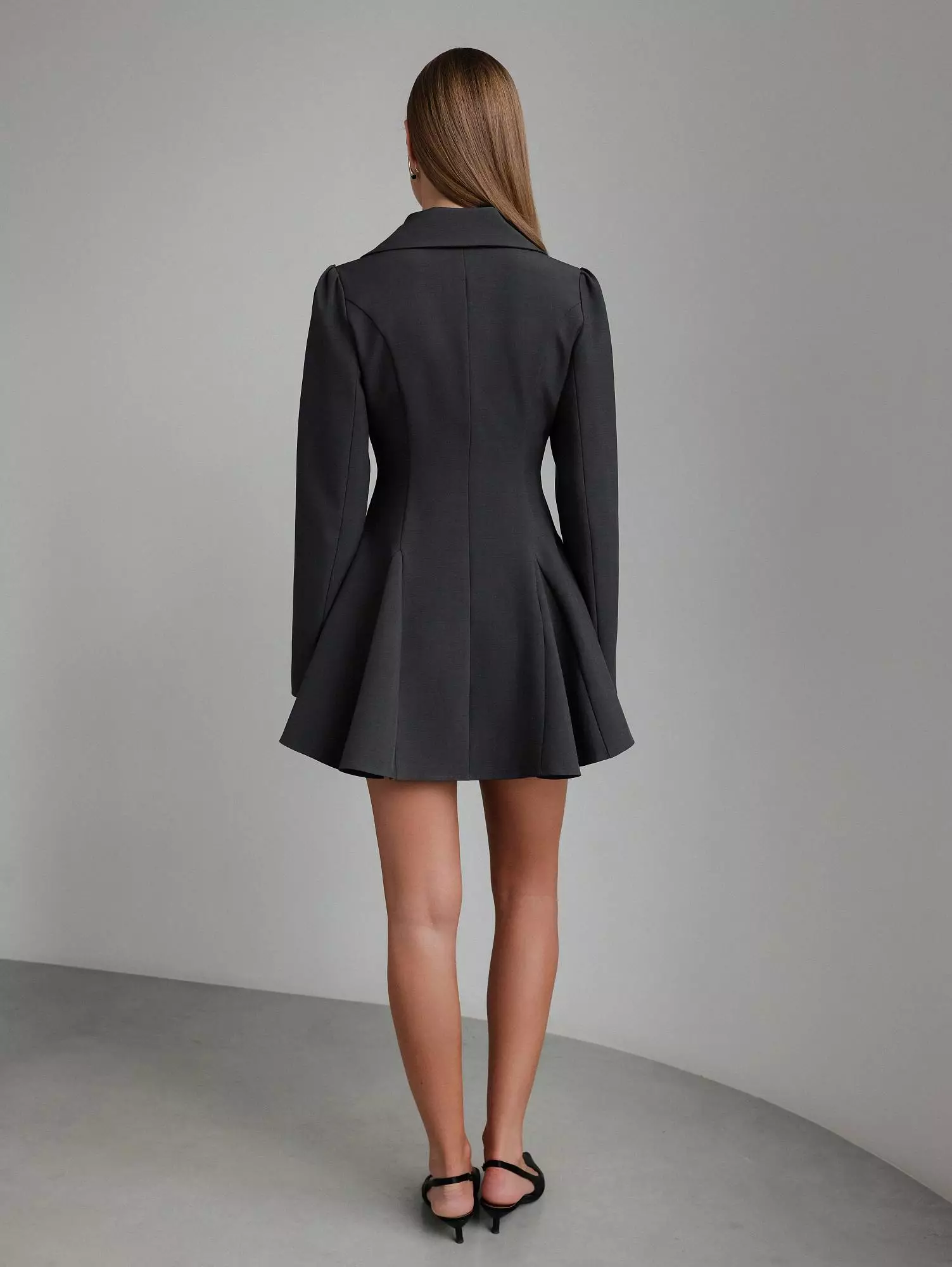 Платье (L (46RU), серый). Избражение № 6