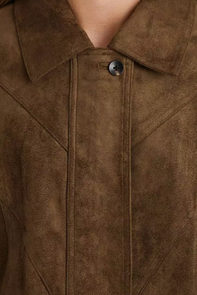 Куртка (S (42RU), коричневый). Изображение № 6