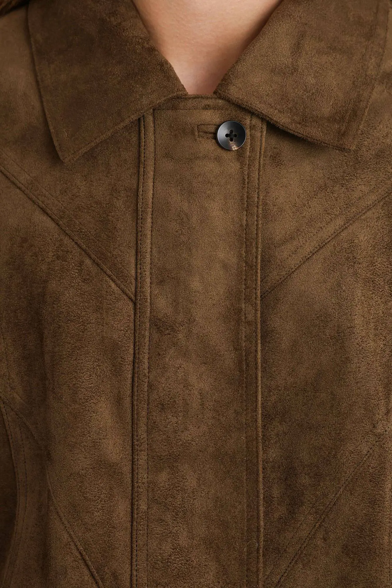 Куртка (S (42RU), коричневый). Избражение № 6