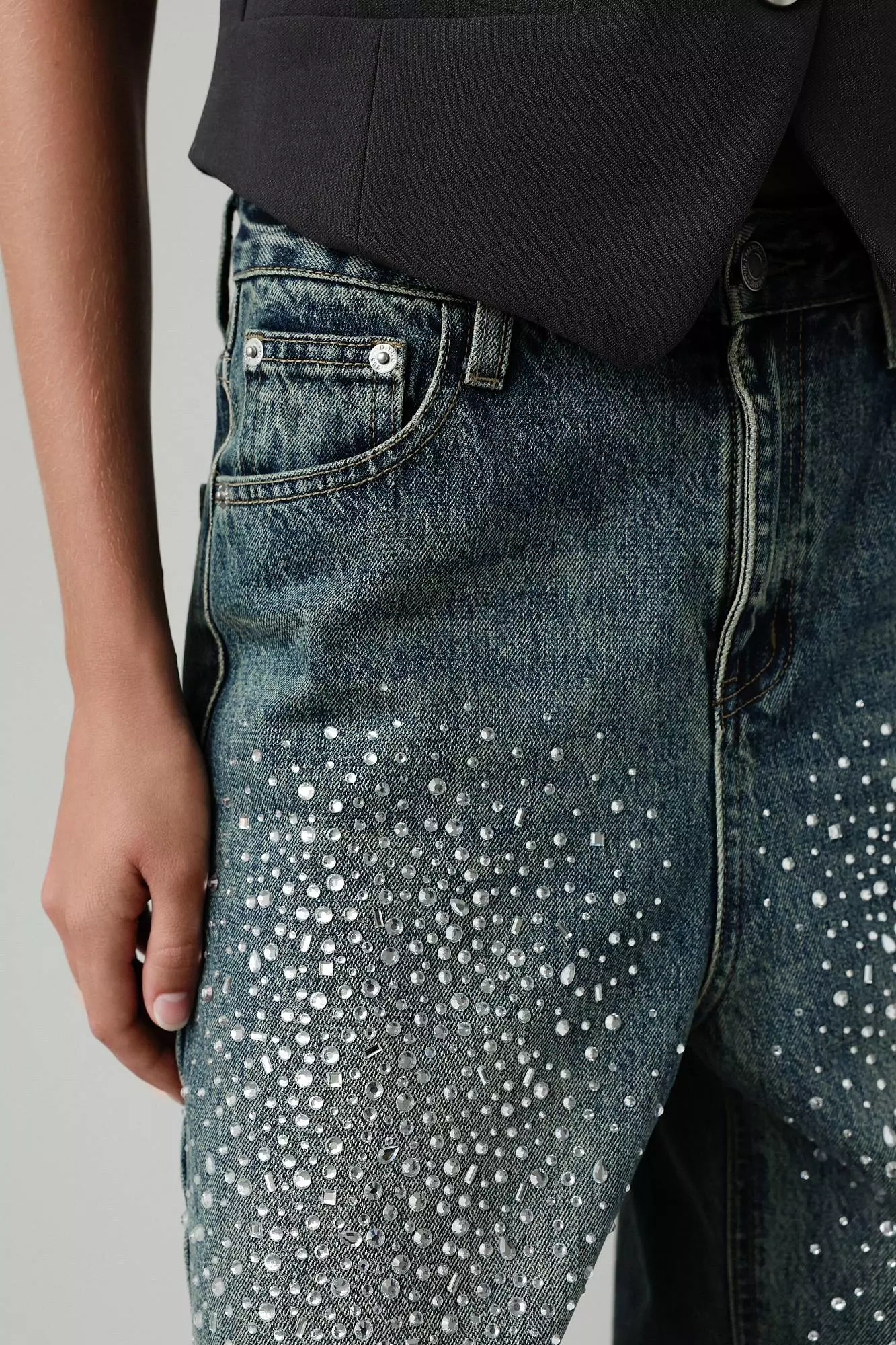 Джинсы (S (42RU), синий). Избражение № 3