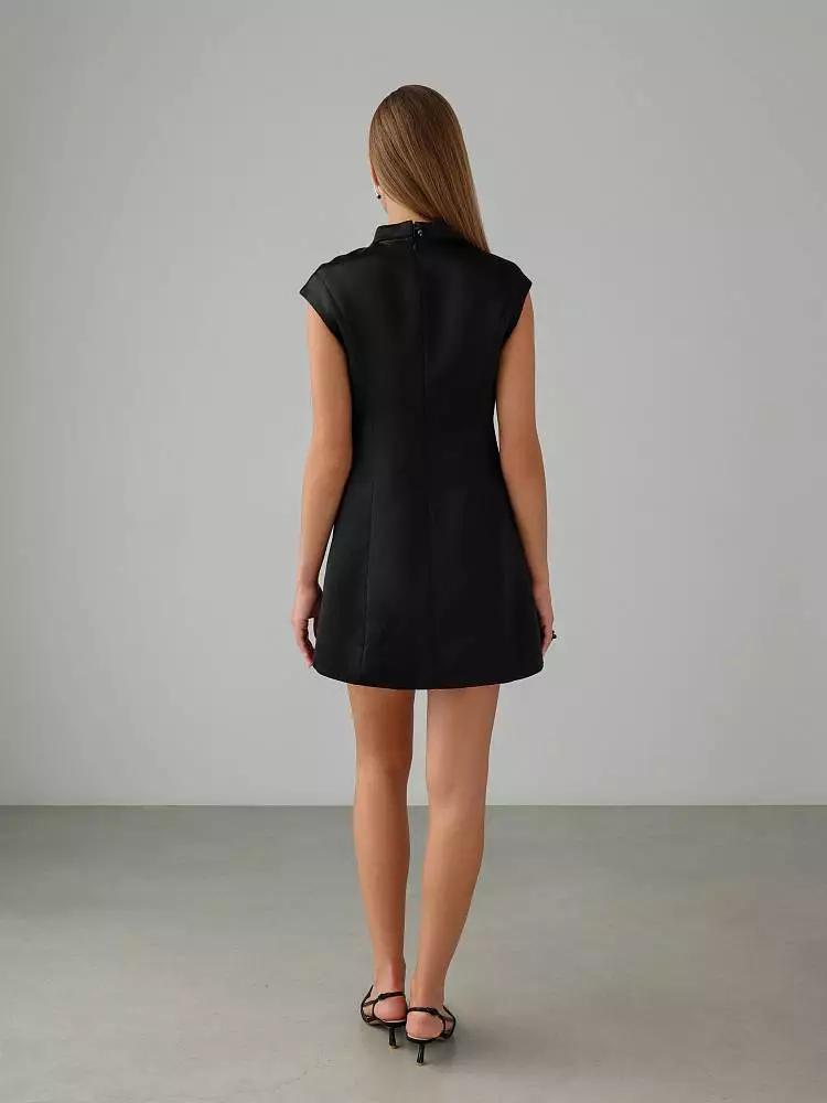 Платье (M (44RU), чёрный). Изображение № 5