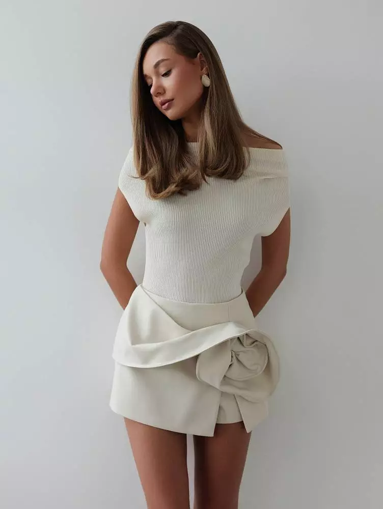 Юбка  (L (46RU), светло-бежевый). Изображение № 1