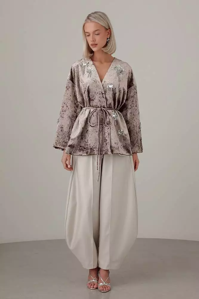 Брюки (S (42RU), светло-серый). Изображение № 1