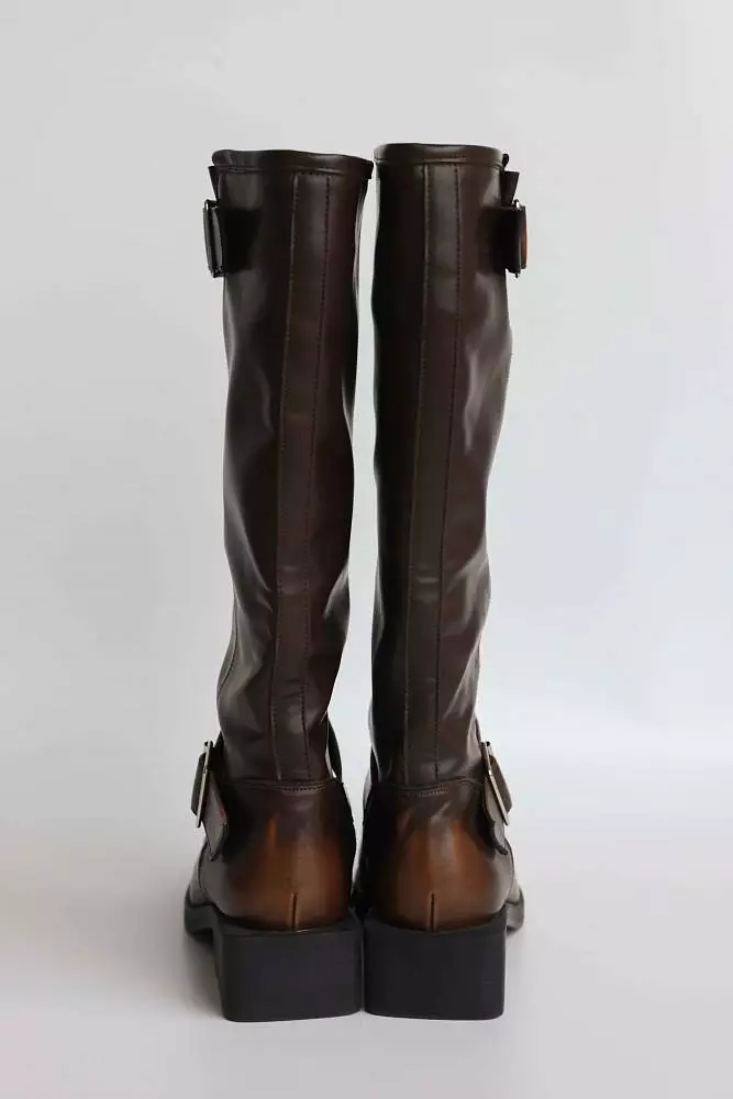 Cапоги (38, шоколадный). Изображение № 4