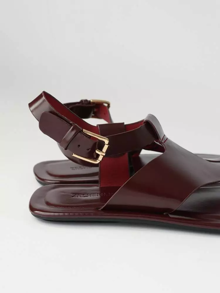 Cандалии (36, винный). Изображение № 3