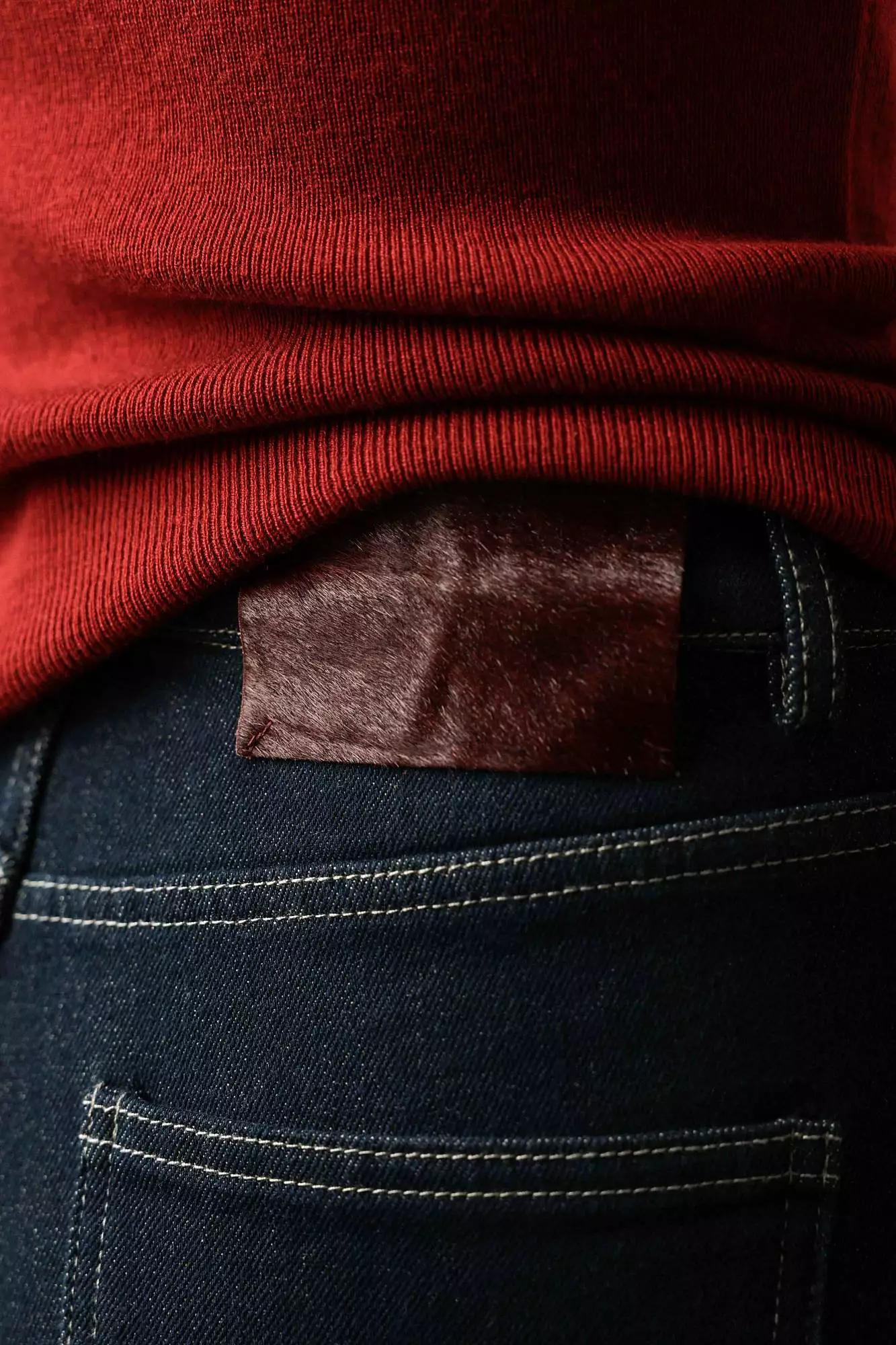 Джинсы (S (42RU), тёмно-синий). Избражение № 4