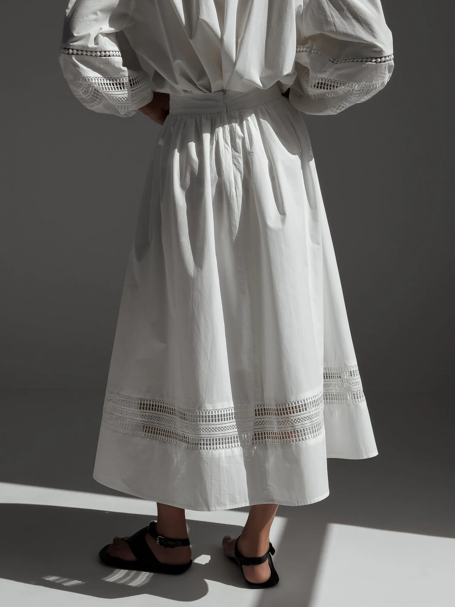 юбка (M (44), белый). Избражение № 5