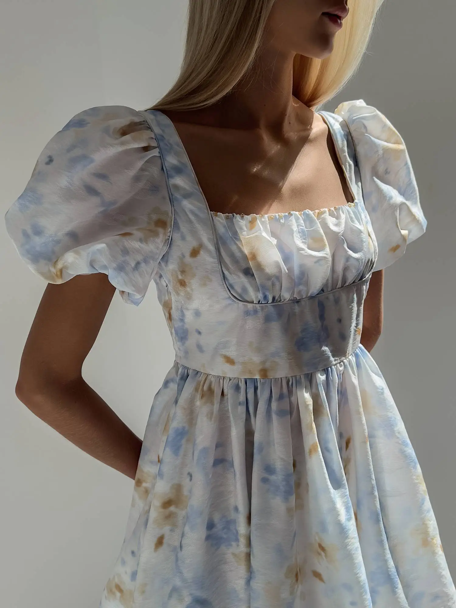 Платье (L (46), нежно-голубой). Избражение № 3