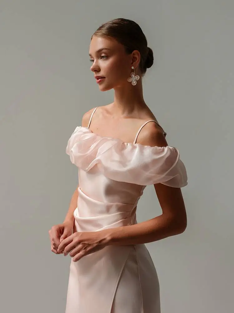 Платье (S (42RU), пудровый). Изображение № 2