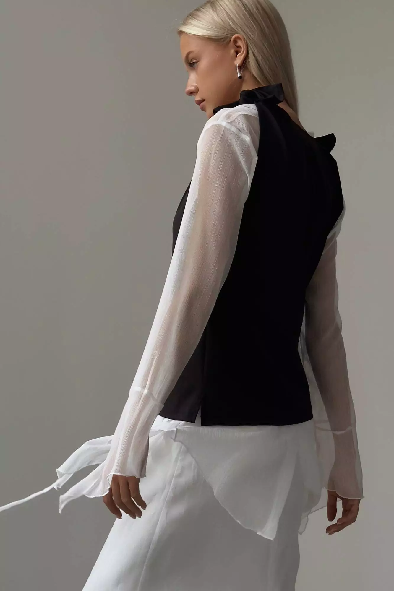 блузка (белый). Избражение № 5