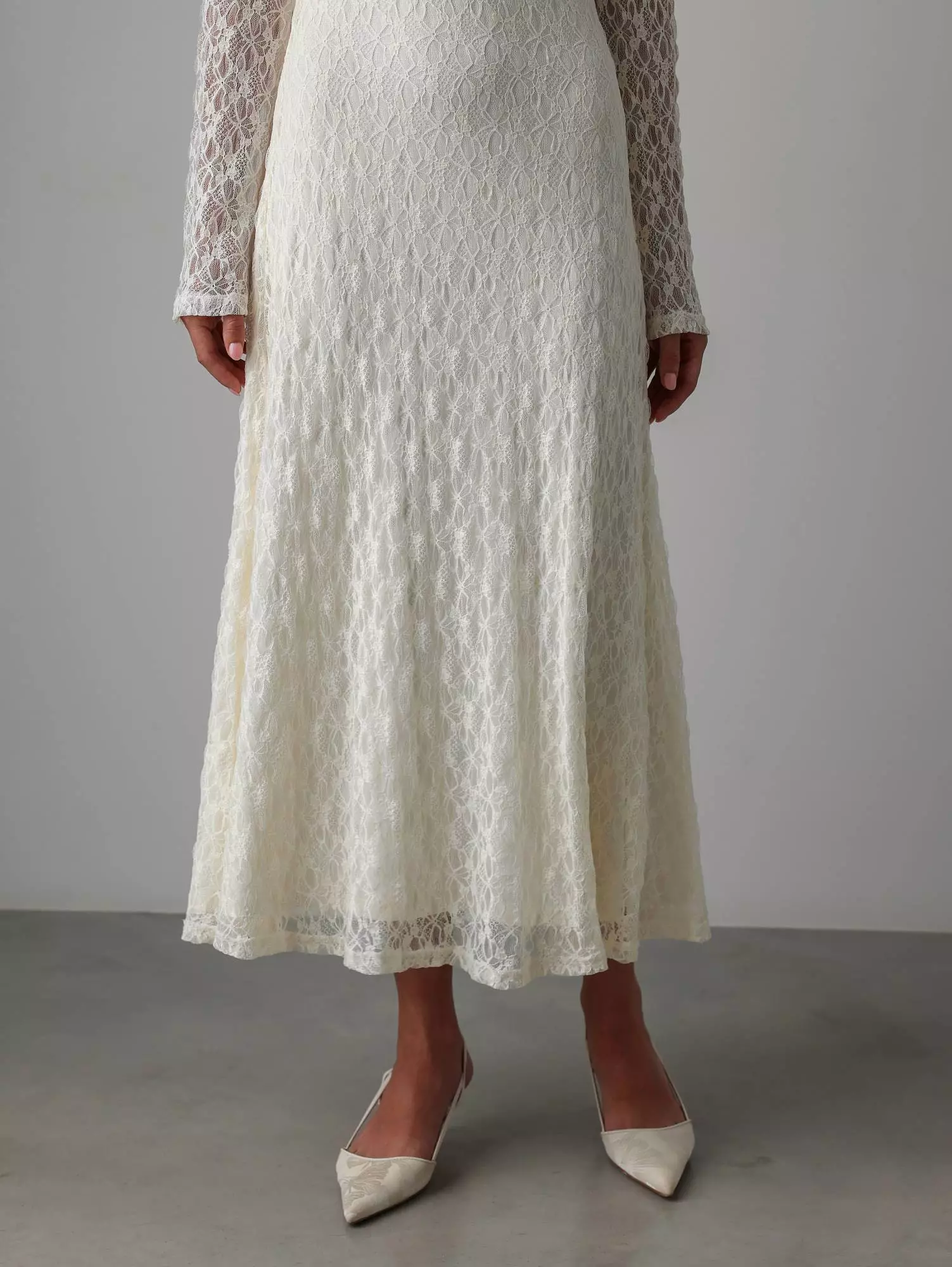 Платье (L (46RU), молочный). Избражение № 4