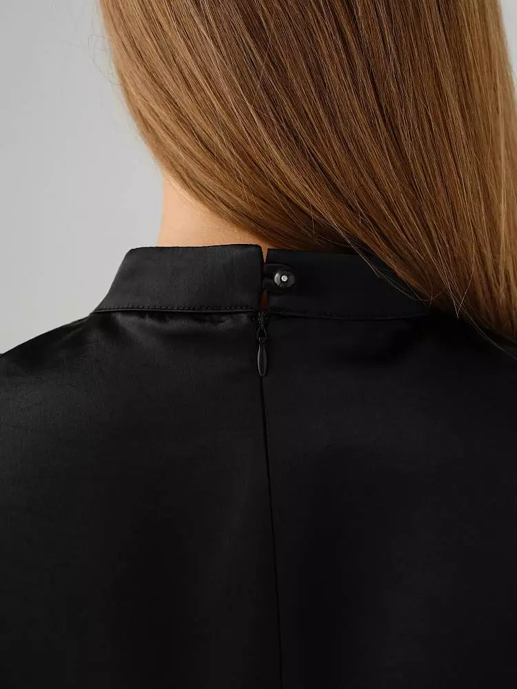 Платье (M (44RU), чёрный). Изображение № 6