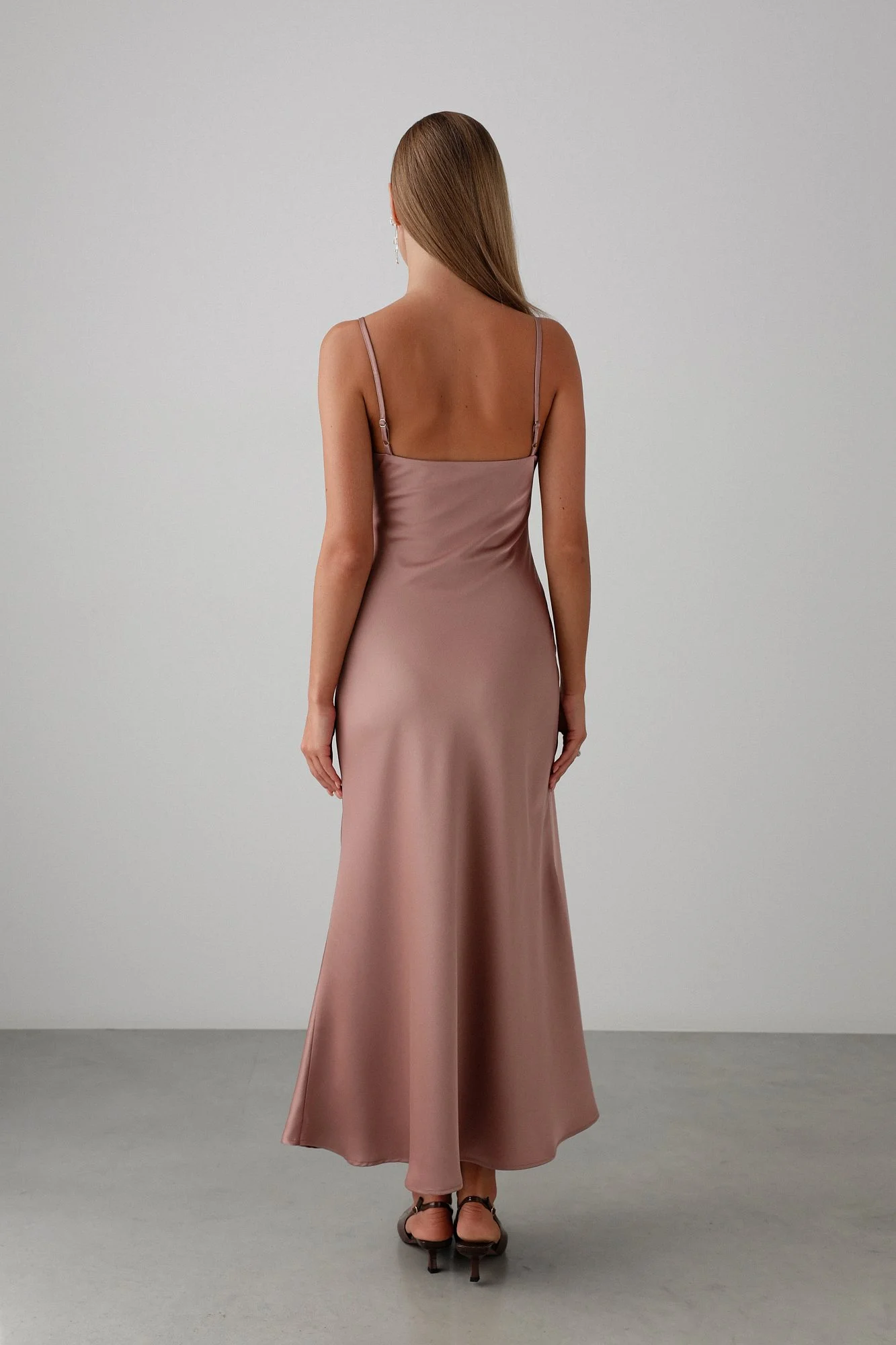 Платье (L (46RU), пудровый). Избражение № 6