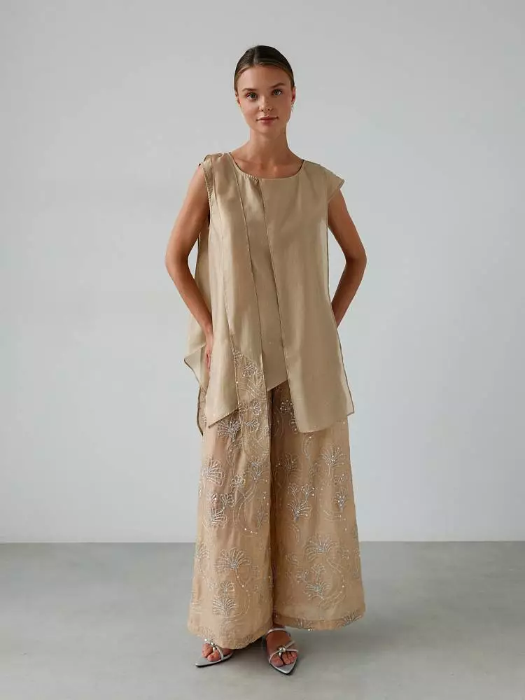 Брюки (L (46RU), светло-коричневый). Изображение № 2