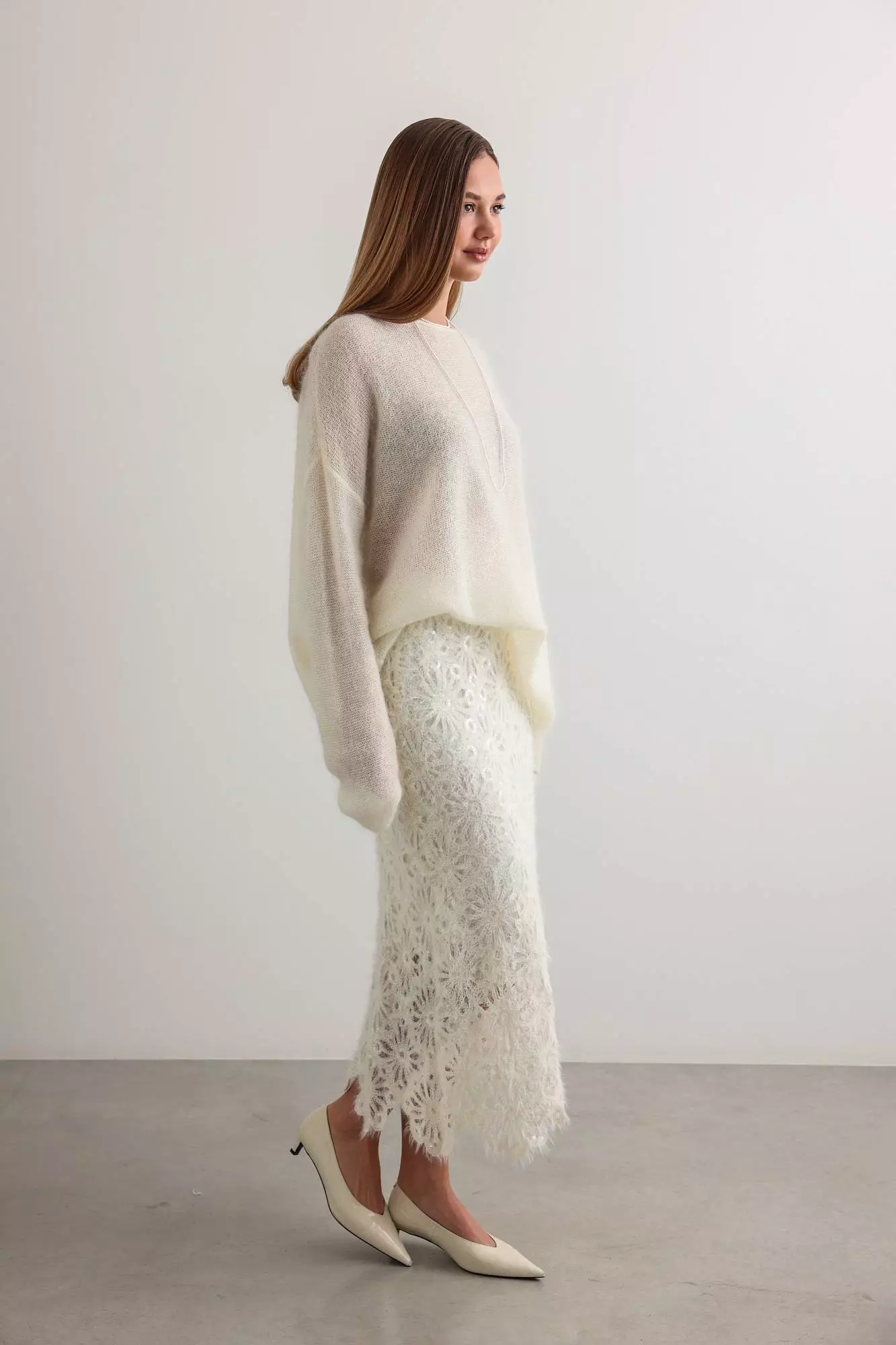 Юбка  (S (42RU), молочный). Избражение № 2