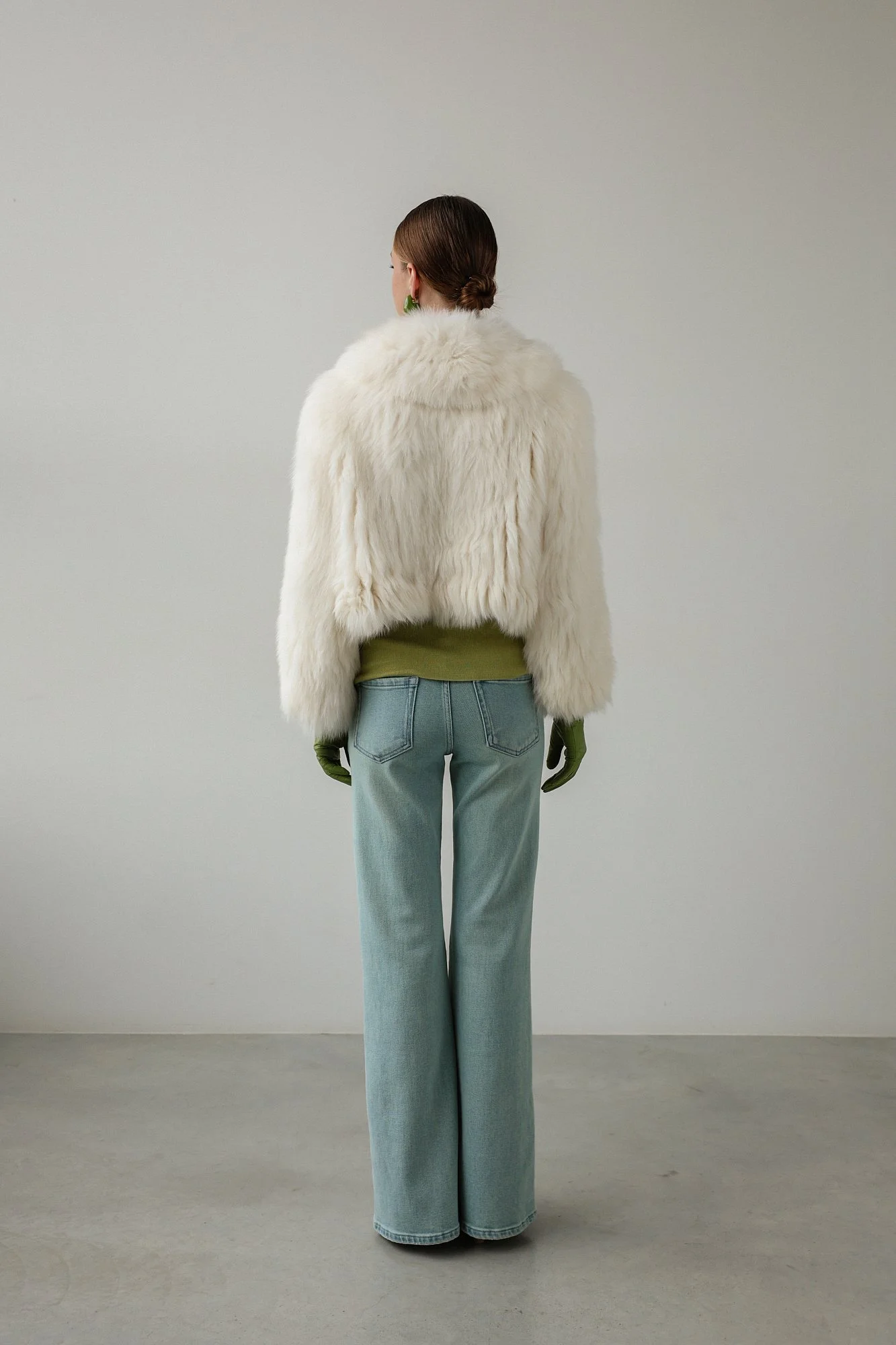 Шуба (onesize (40-44RU), молочный). Избражение № 5