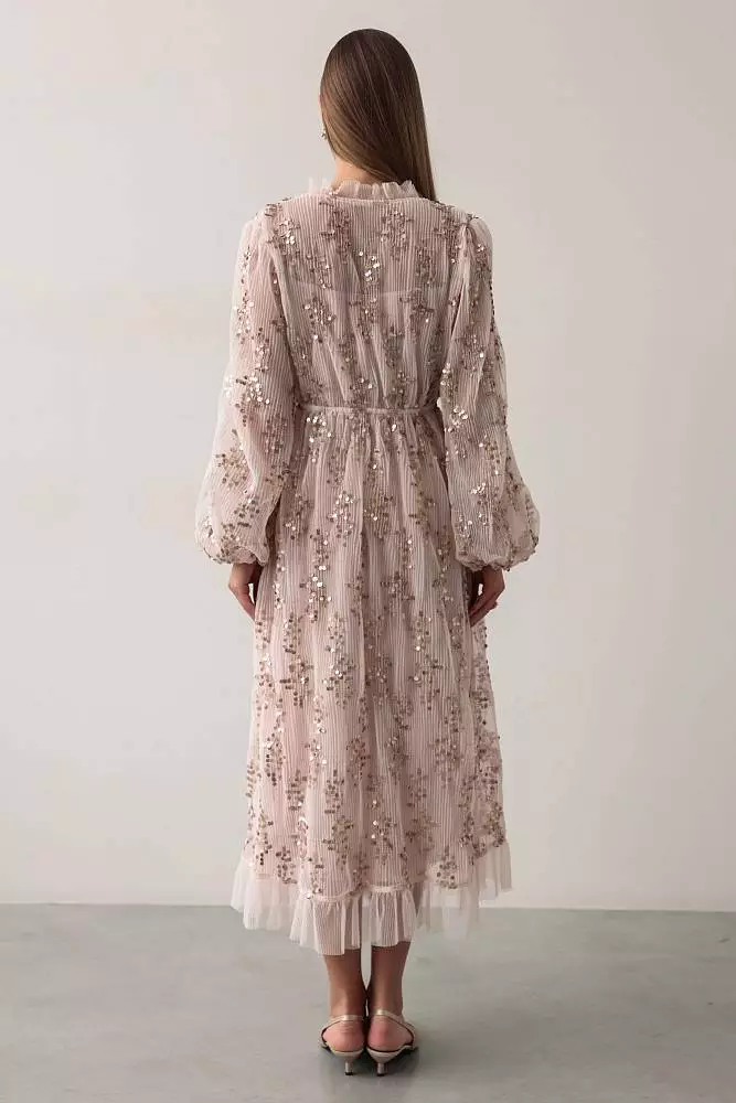 Платье (S (42RU), нежно-розовый). Изображение № 5