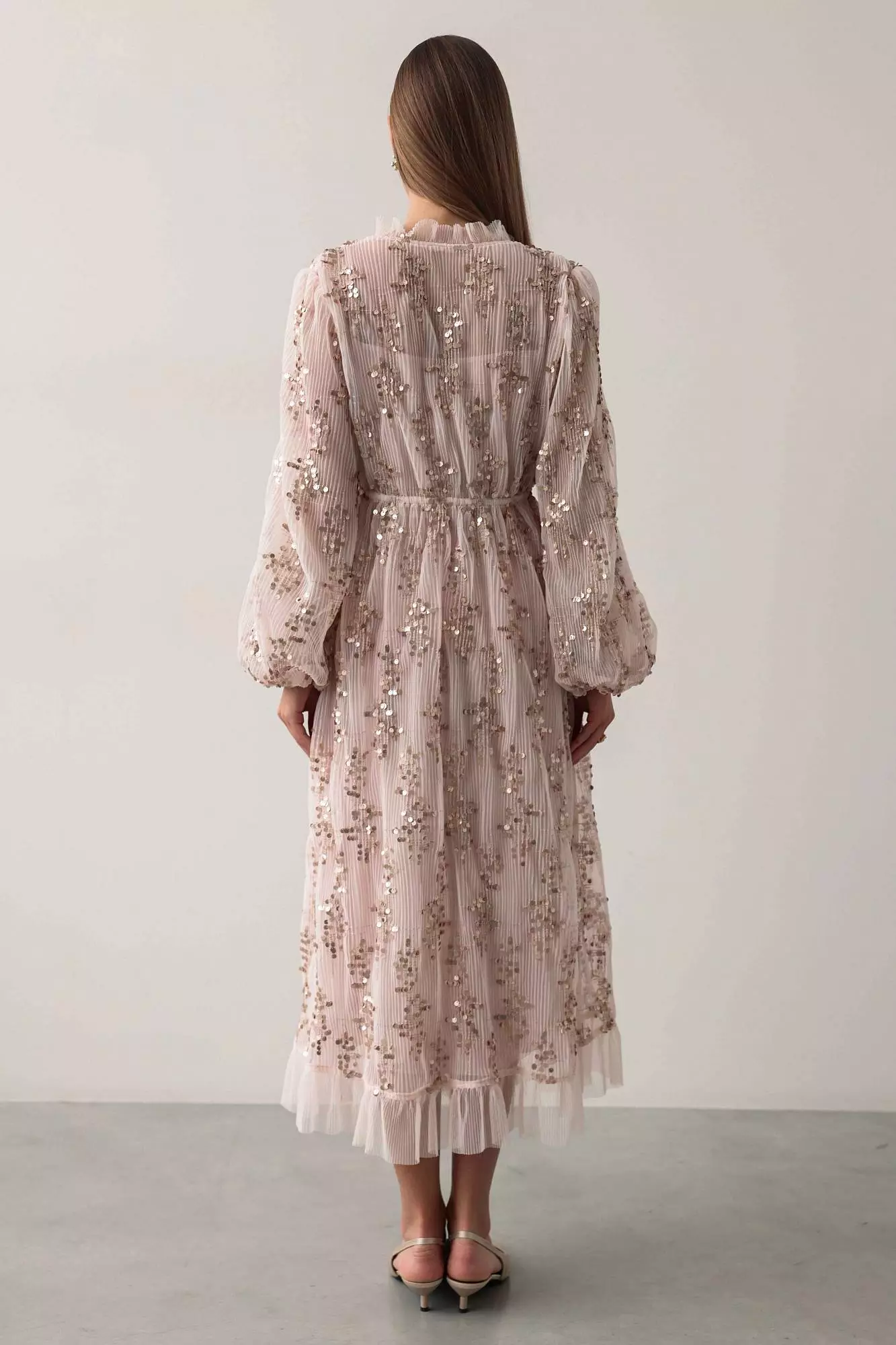 Платье (S (42RU), нежно-розовый). Избражение № 5