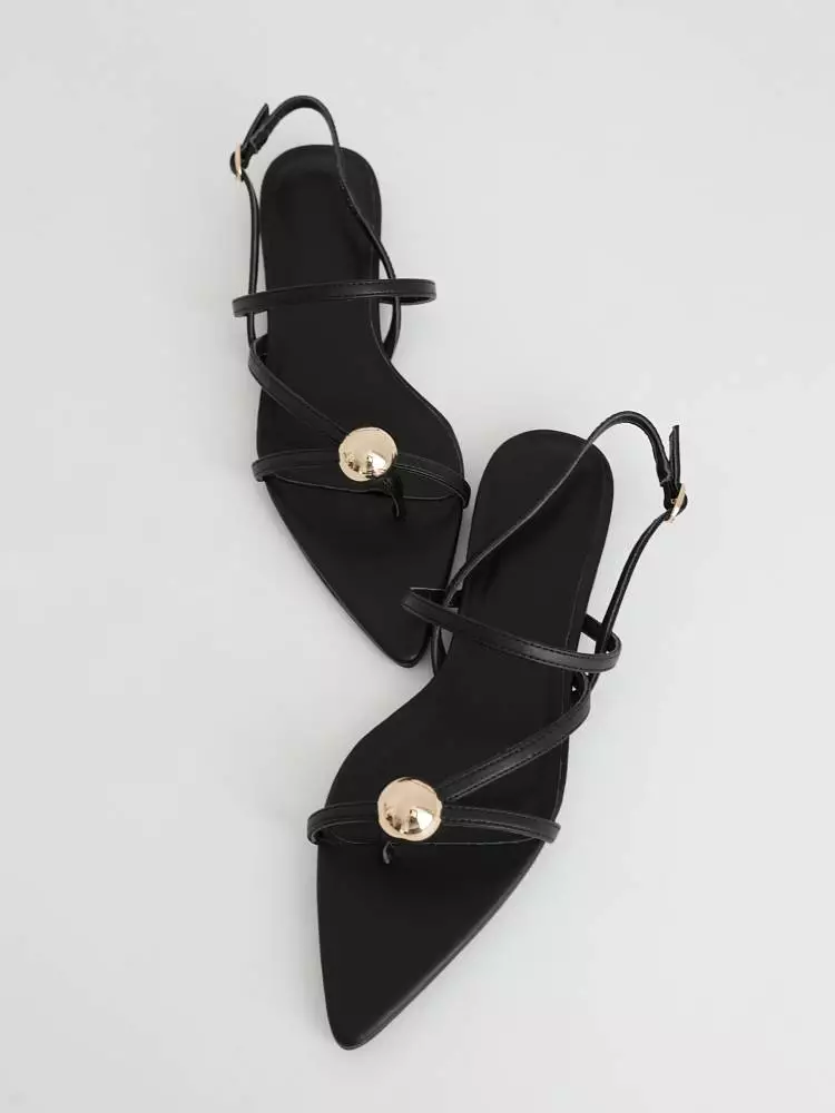 Босоножки (37, чёрный). Изображение № 4