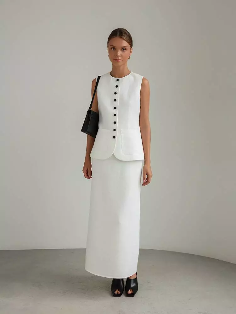 Юбка  (S (42RU), белый). Изображение № 2