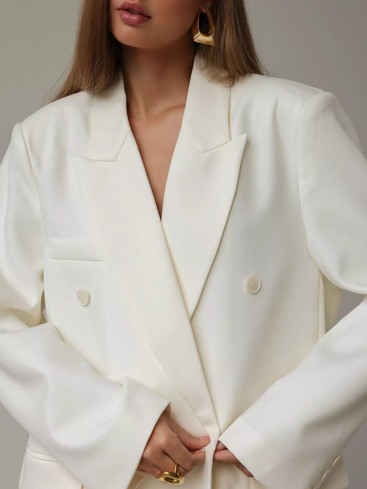 Пиджак (M (44RU), молочный). Избражение № 3