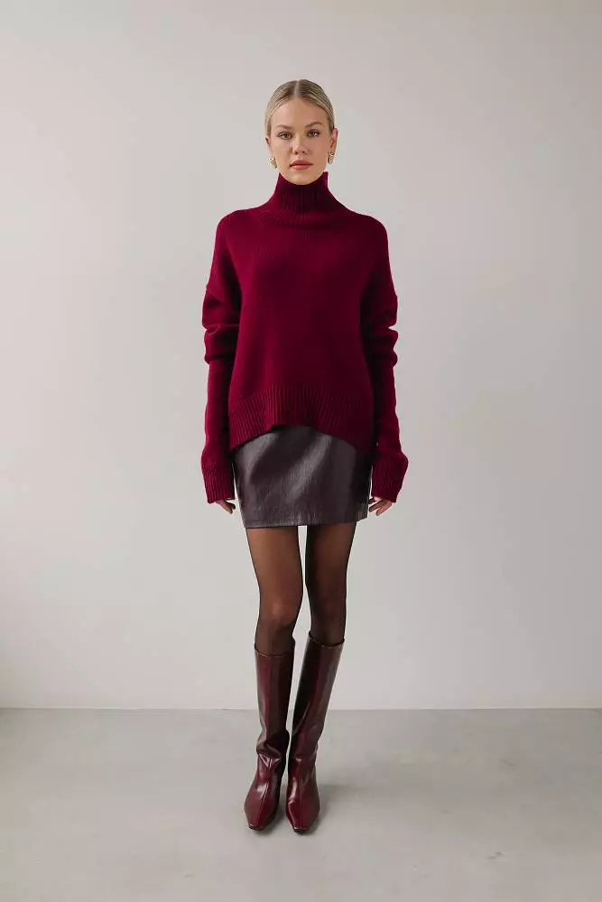 Свитер (M (44RU), сливовый). Изображение № 2