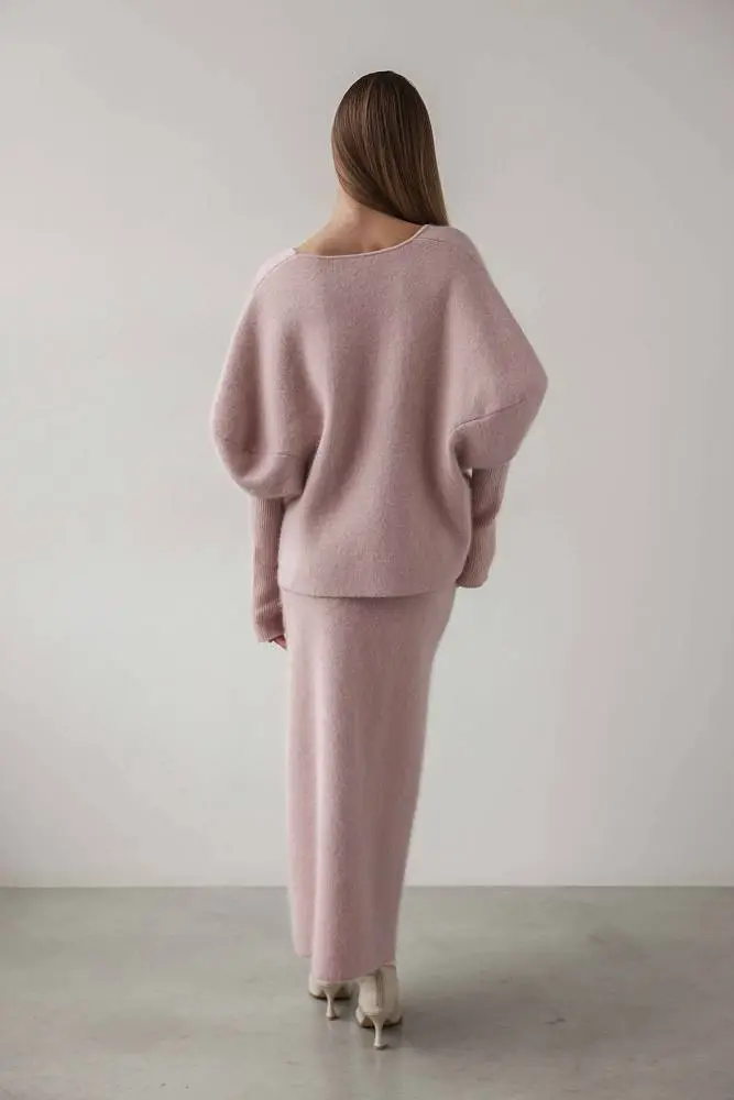 Юбка (onesize (42-46RU), пудровый). Изображение № 3