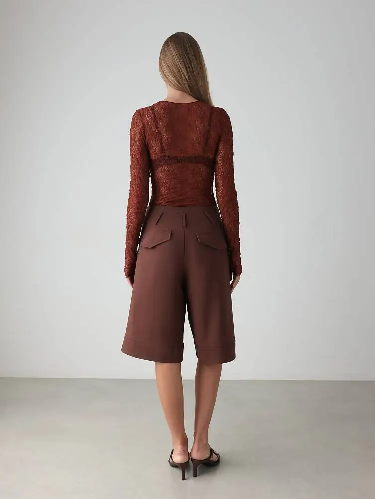 Бермуды (M (44RU), красно-коричневый). Изображение № 4