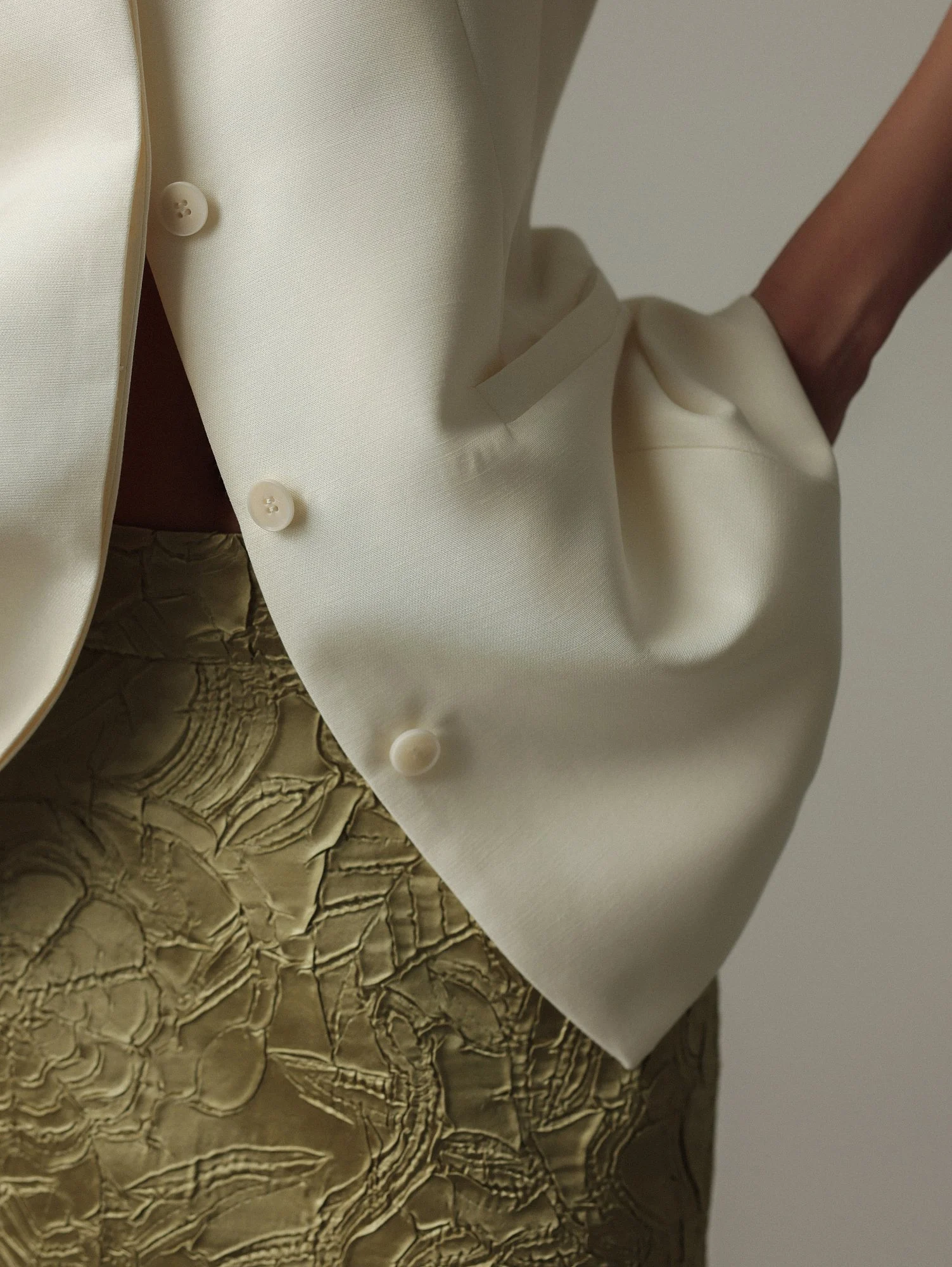 Жилет (M (44), сливочный). Избражение № 4