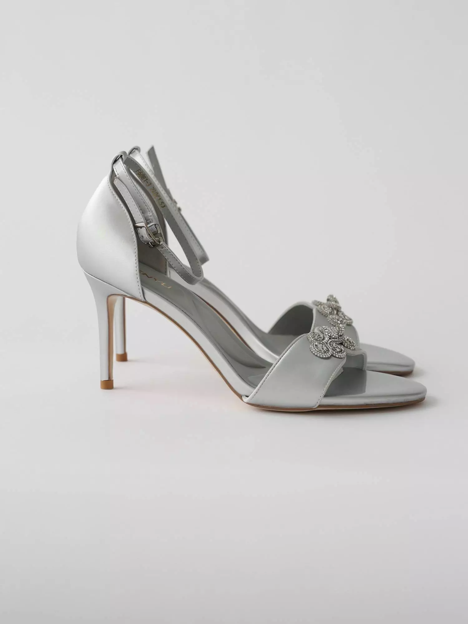 Босоножки (39, серебристый). Избражение № 2