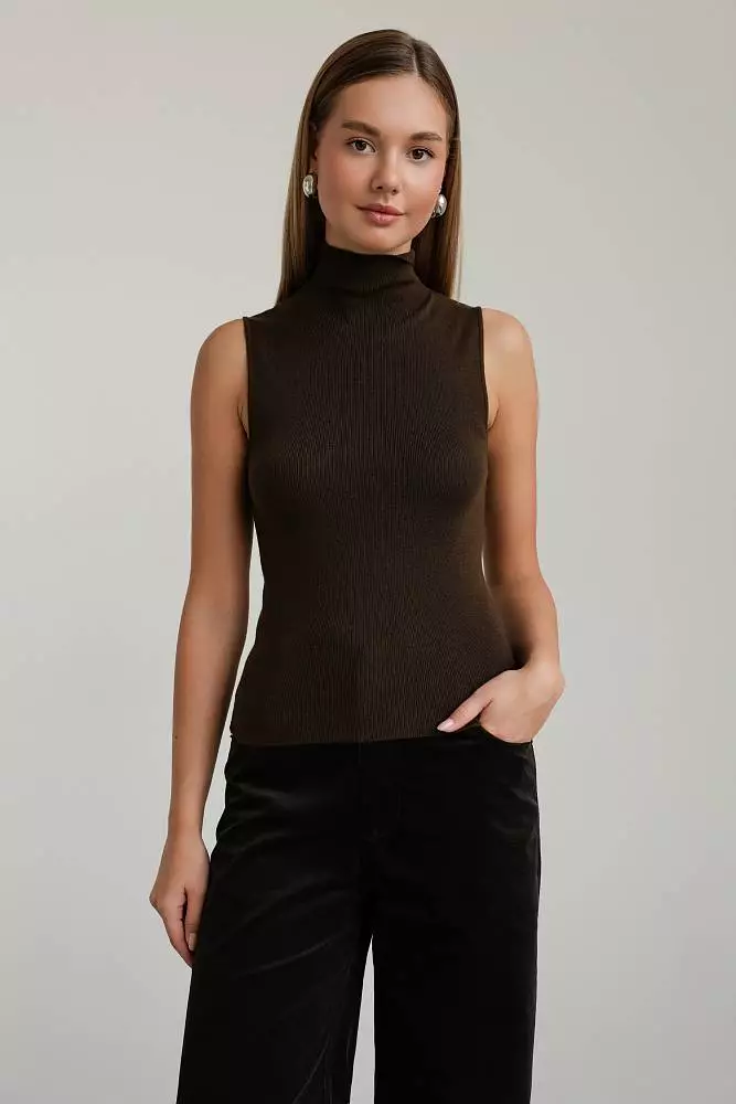 Топ (onesize (40-44RU), коричневый). Изображение № 1