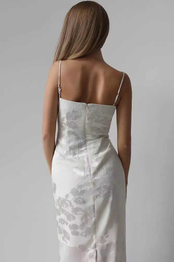 Платье (S (42), слоновая кость). Изображение № 5