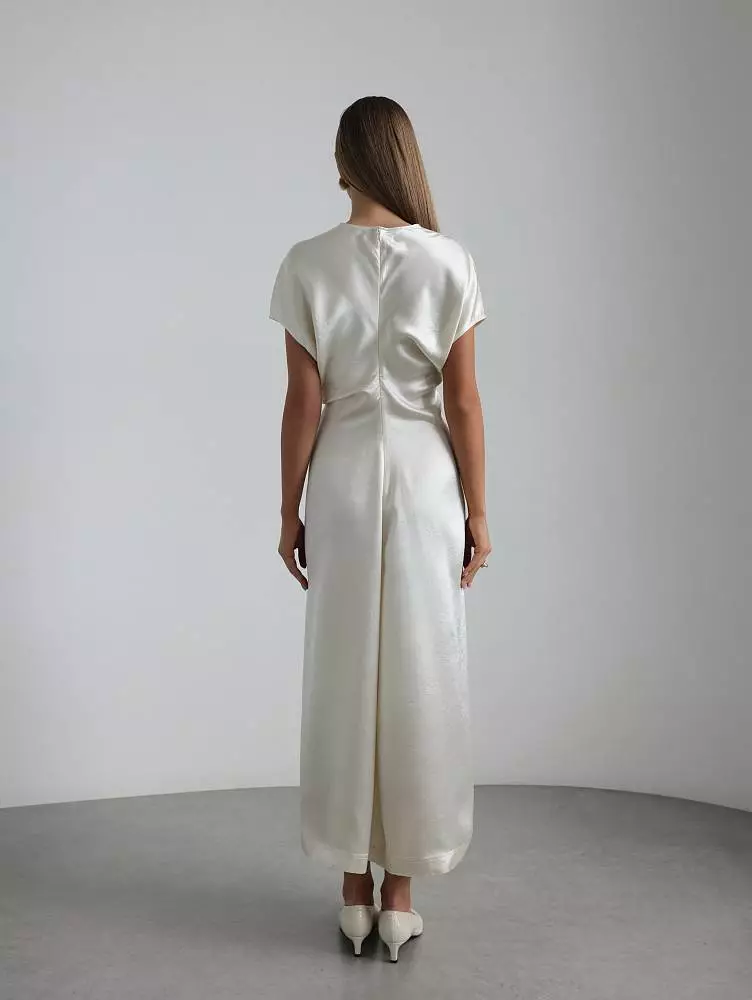 Платье (L (46RU) кремовый). Изображение № 4