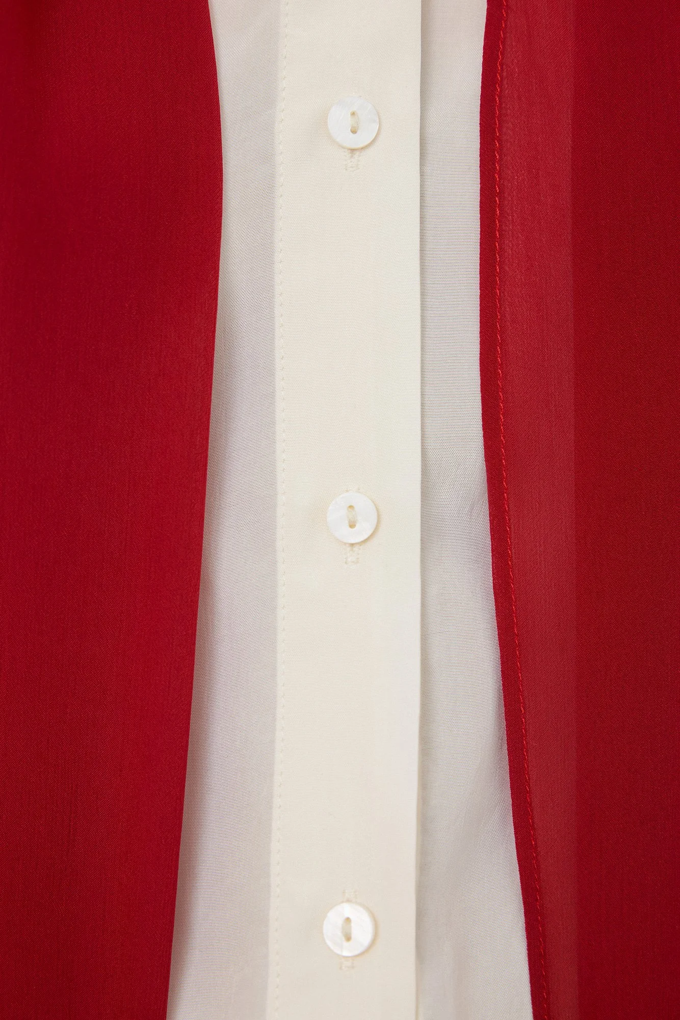 Рубашка (M (44RU), молочный). Избражение № 5