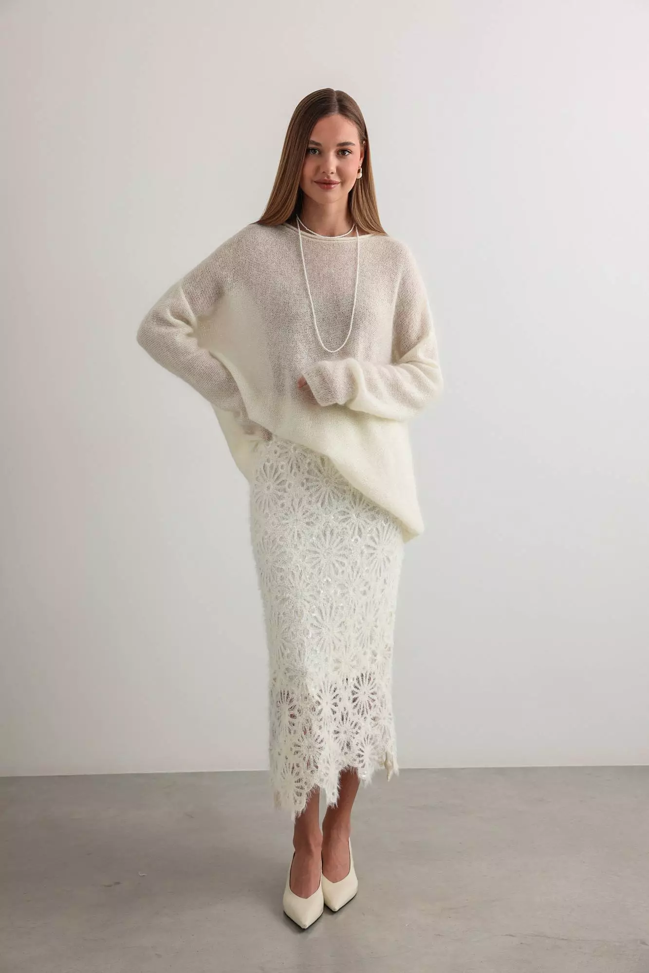 Юбка  (S (42RU), молочный). Избражение № 1