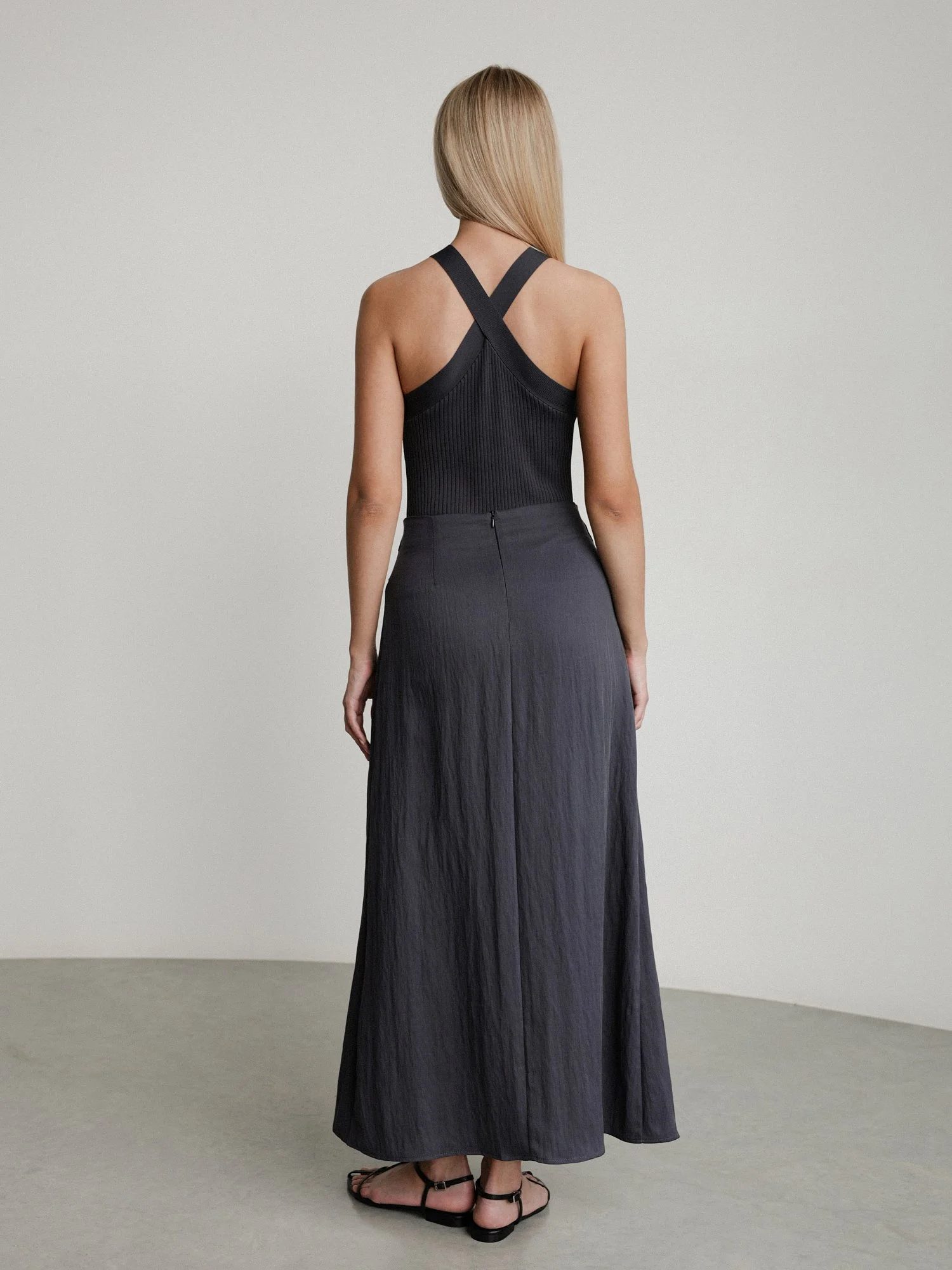 Юбка (M (44RU), тёмно-серый). Избражение № 5