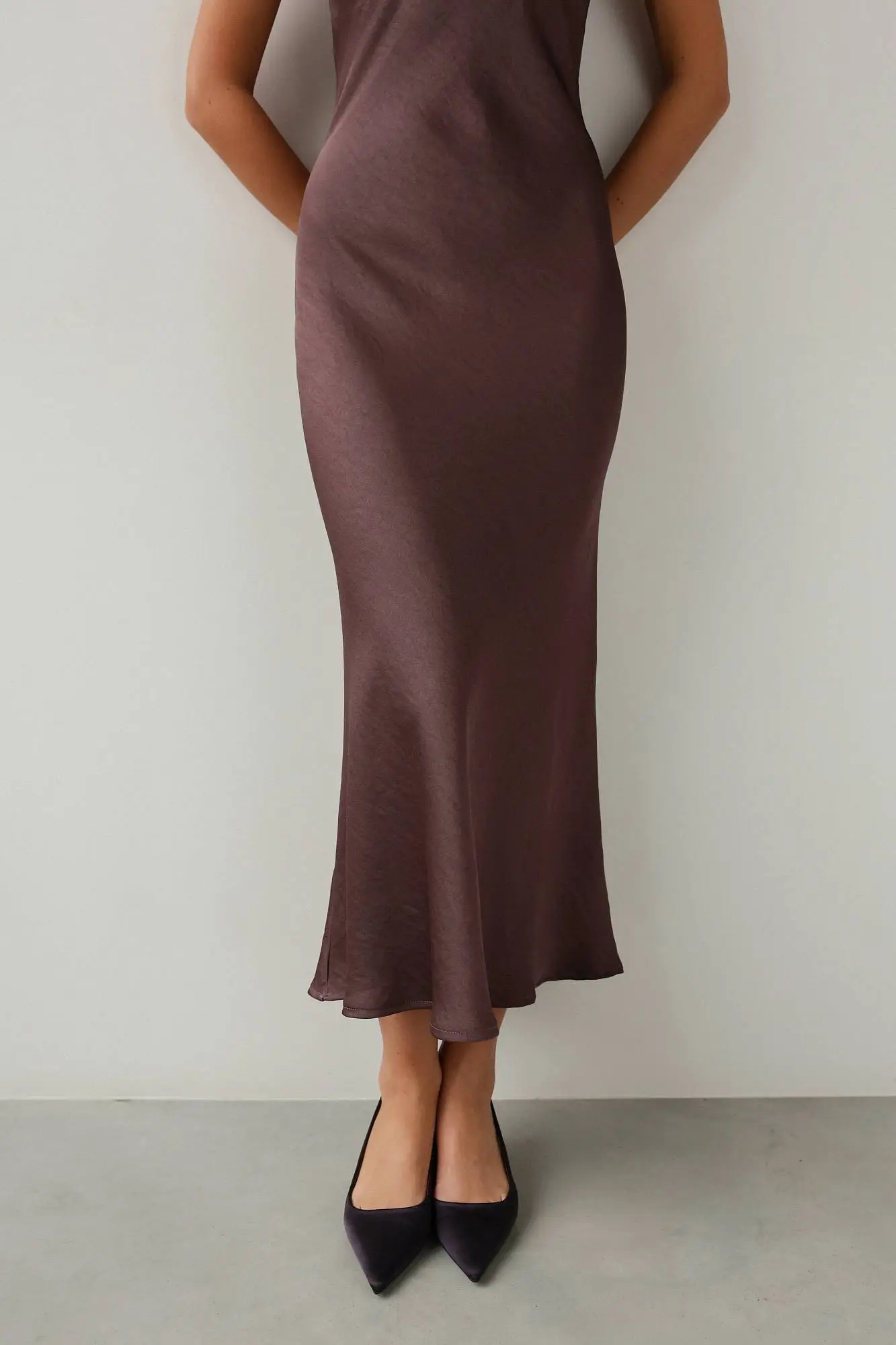 Платье  (S (42RU), сливовый). Избражение № 4