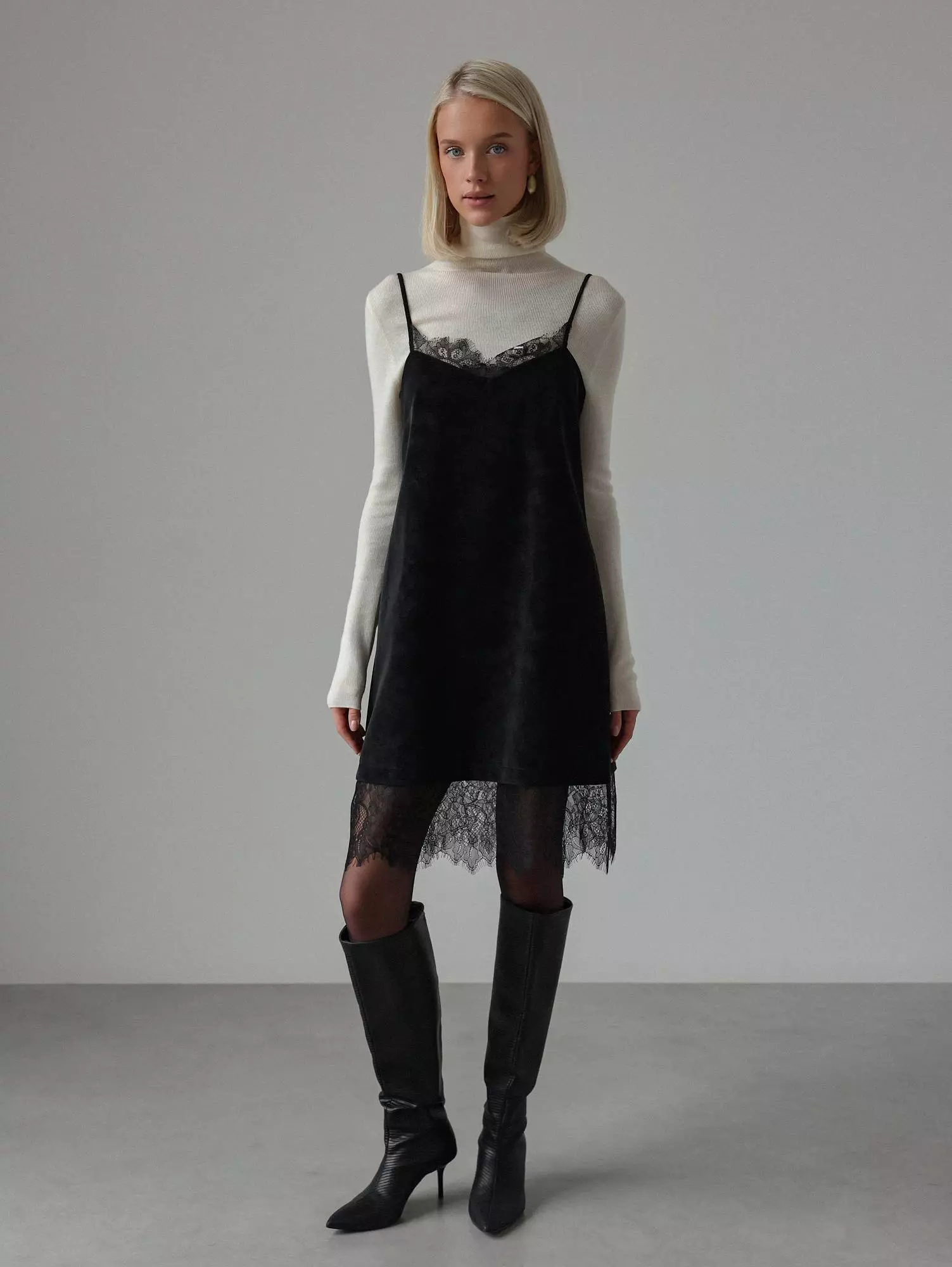 Платье (L (46), чёрный). Избражение № 2