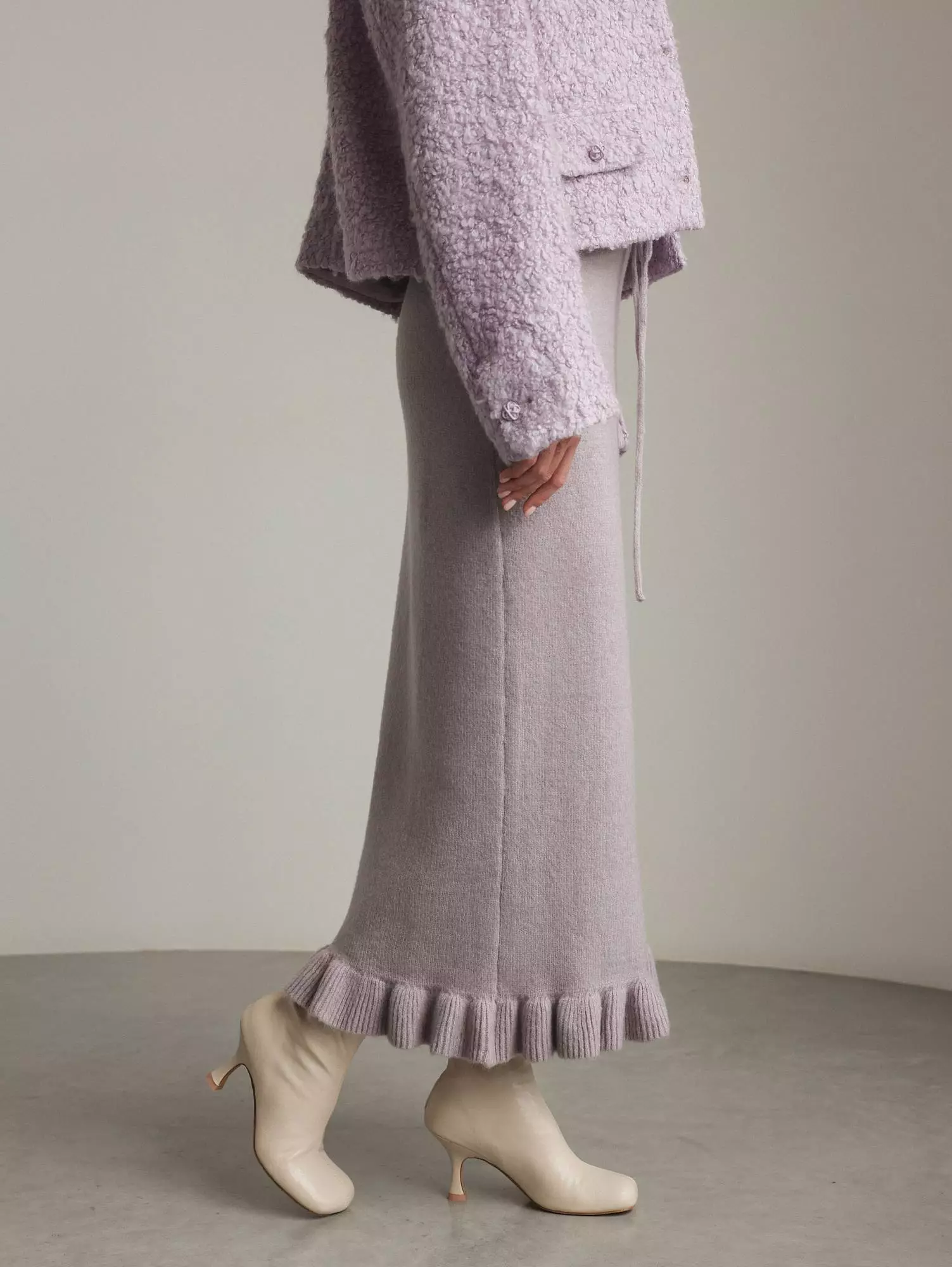 Юбка  (S (42RU), пыльно-лиловый). Избражение № 4