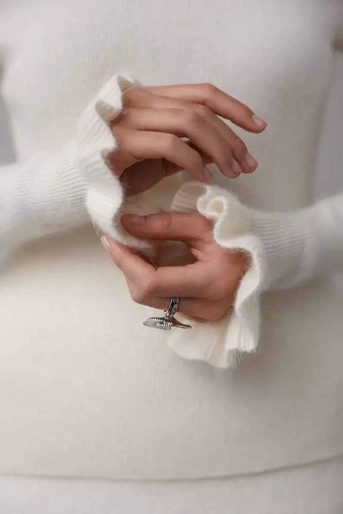 Водолазка (onesize (42-46RU), молочный). Изображение № 6