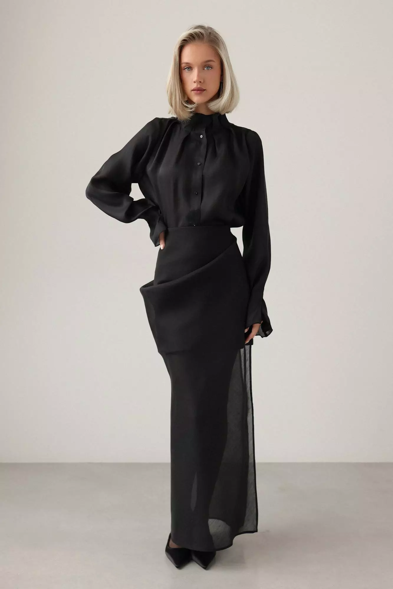 юбка (S (42), чёрный). Избражение № 1